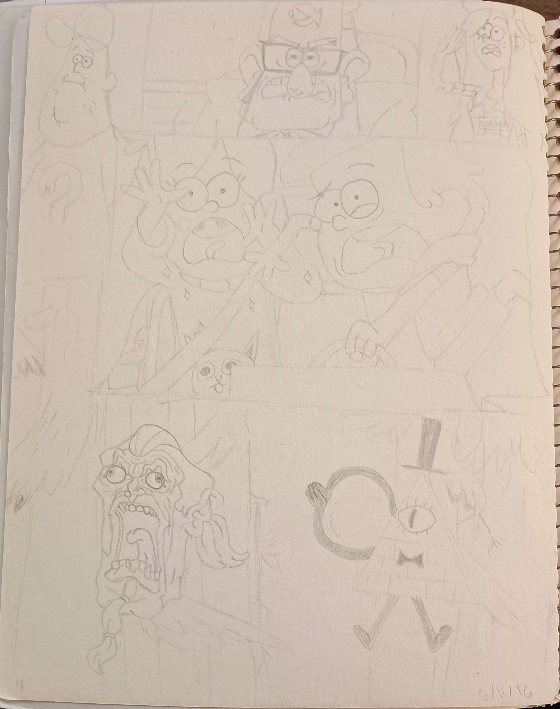 Gravity Falls things-Pencil